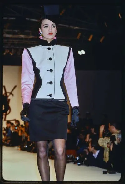 1988 Yves Saint Laurent Corset Jacket