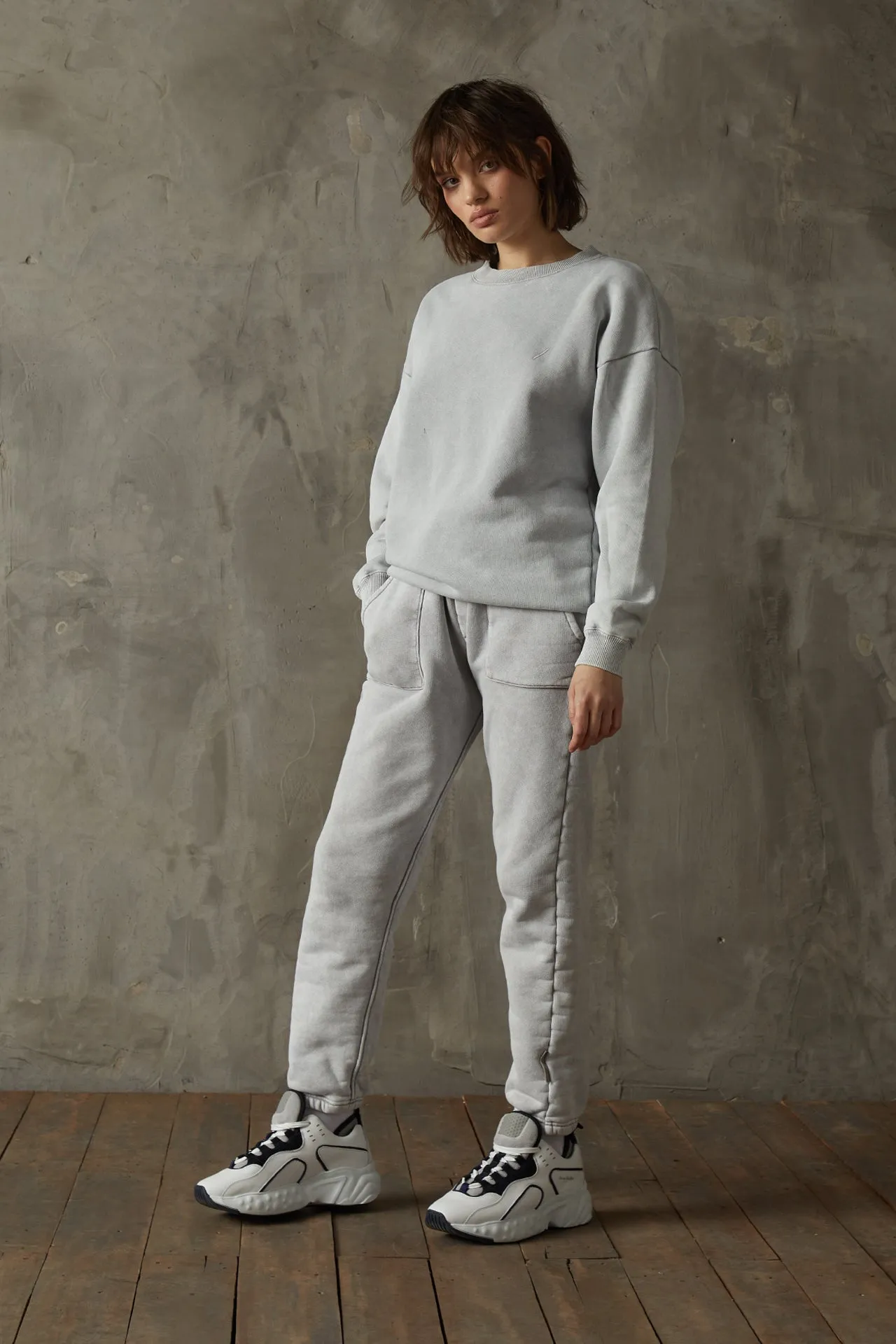 530 Washed Stone Grey Trackpant