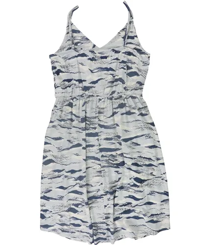 A-Line Womens Waves Blouson Dress