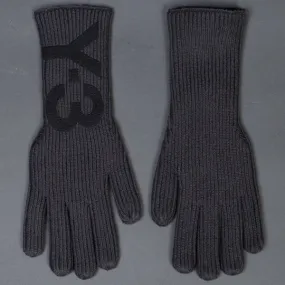 Adidas Y-3 Grey Gloves (gray / solid grey)