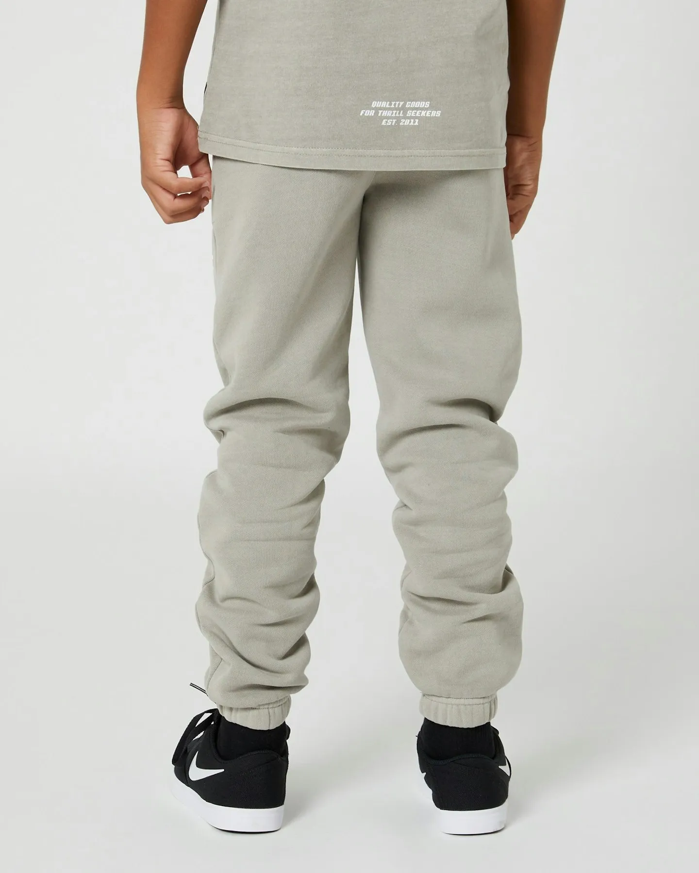 Alphabet Soup Kids San Clemente Trackpant - Concrete | SurfStitch