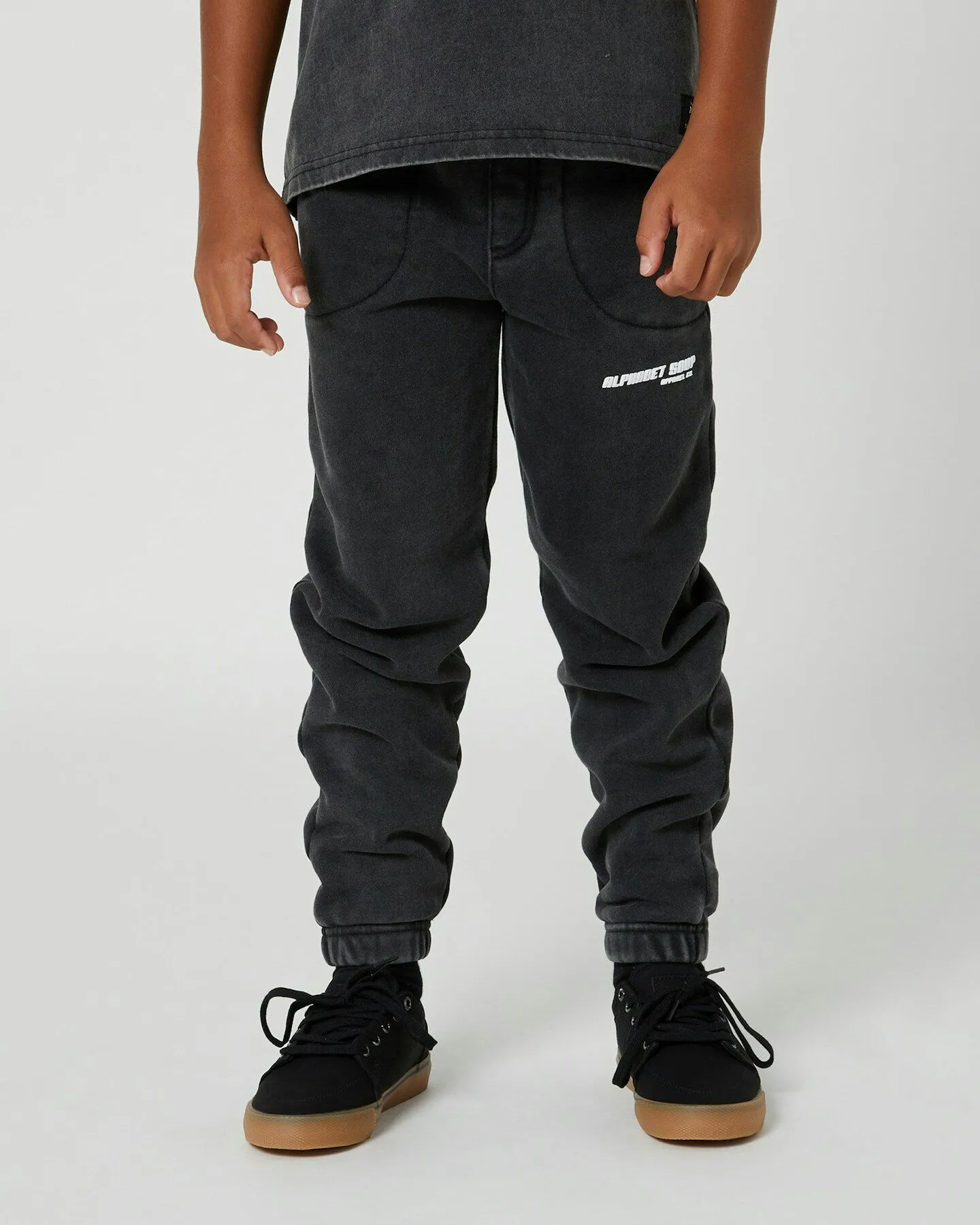 Alphabet Soup Kids San Clemente Trackpant - Steel Grey | SurfStitch