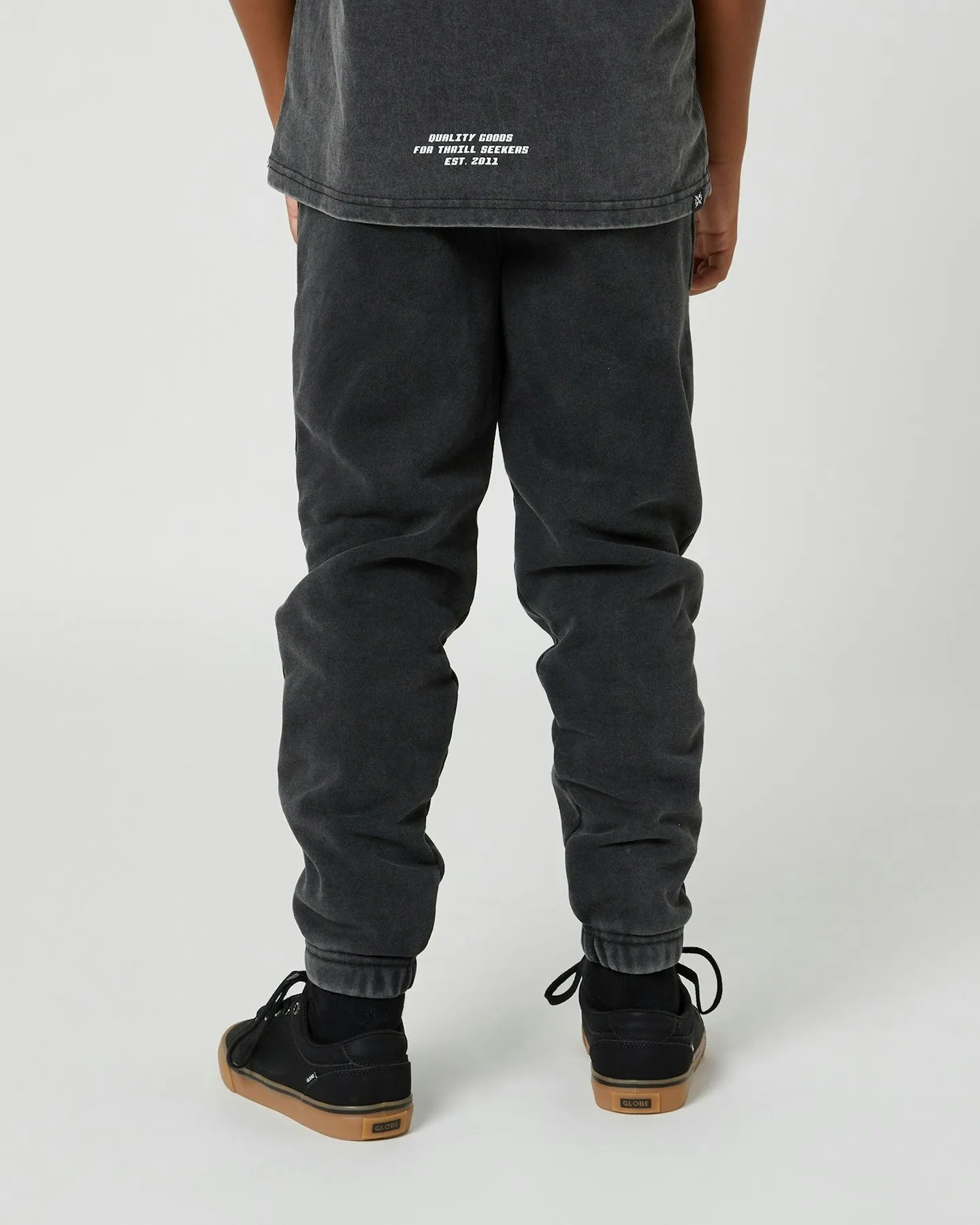 Alphabet Soup Kids San Clemente Trackpant - Steel Grey | SurfStitch