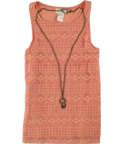 Belle Du Jour Womens Necklace Tank Top