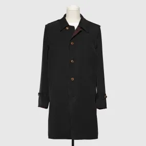 BLACK Comme des Garons Coat (Black/Burgundy)