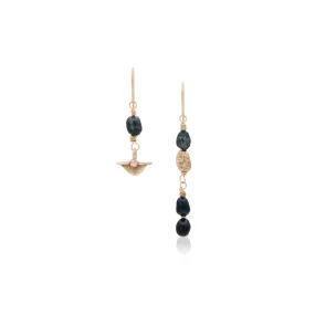 Black Pearl Magdalena Earrings