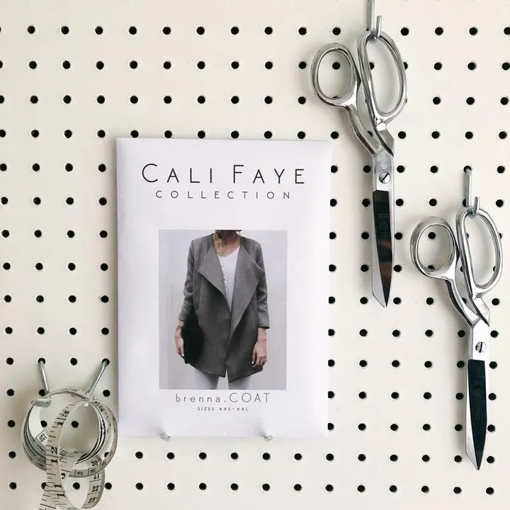 Brenna Coat Sewing Pattern - Cali Faye Collection