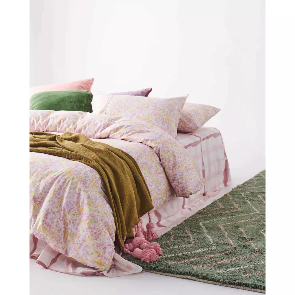 Budding Blossom Organic Cotton Quilt Cover | Queen