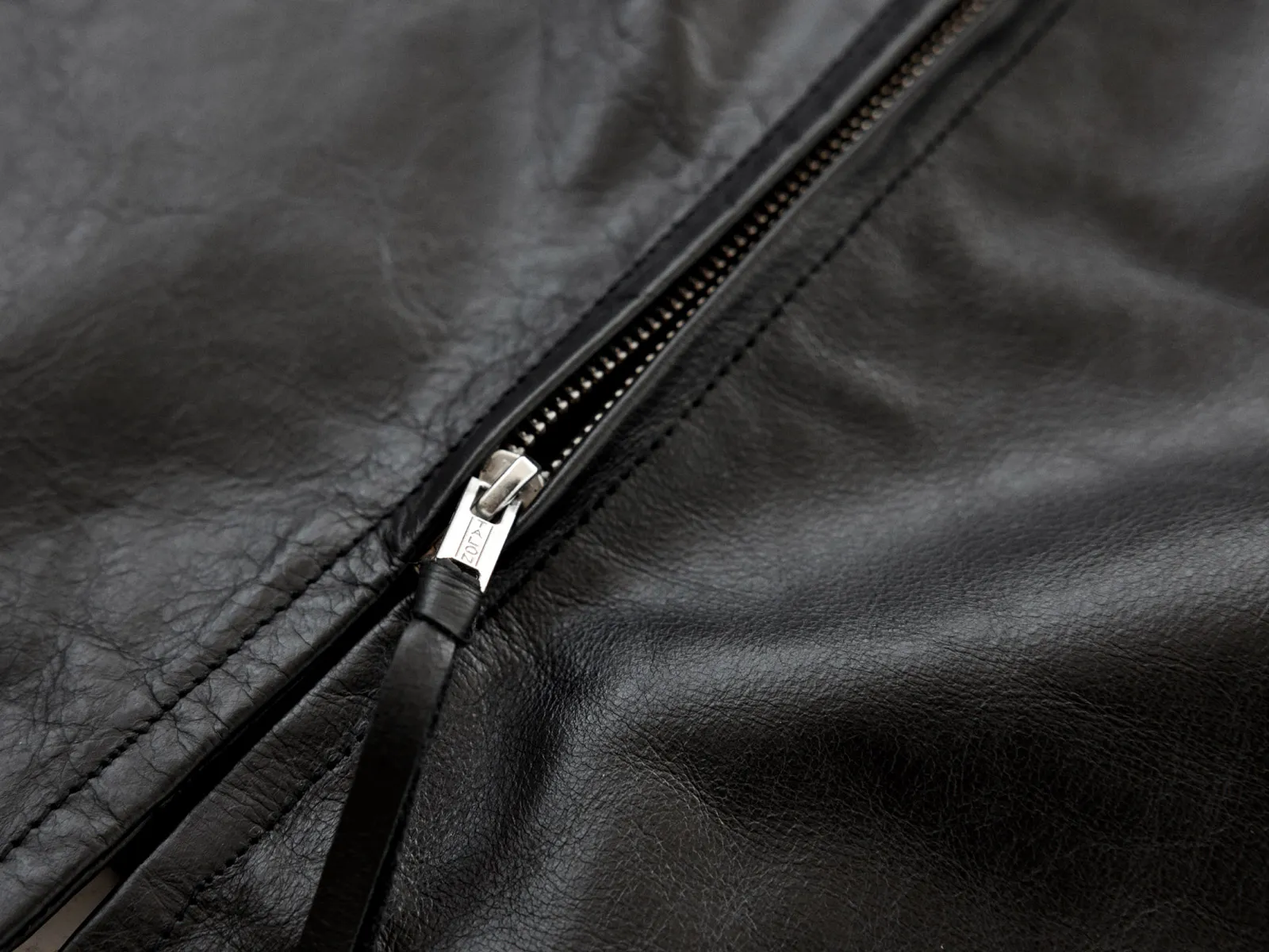 Cafe Racer Jacket - Horsehide Leather - AVI LEATHER