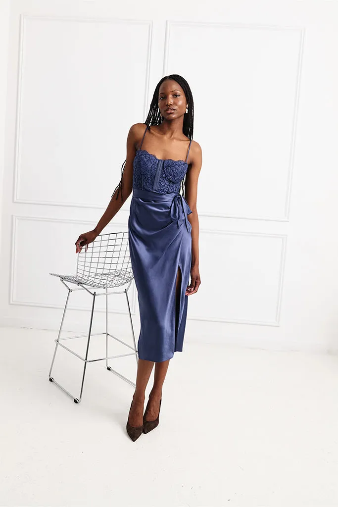 Cami NYC - Tricia Corset Dress - Stonewash