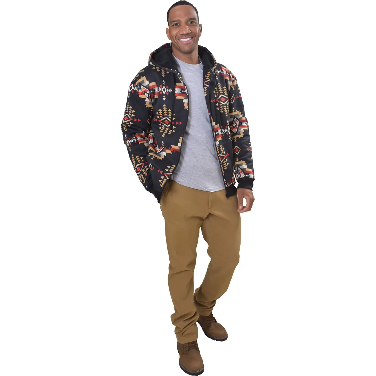 Canyon Creek Men's Sherpa Lined Hoody