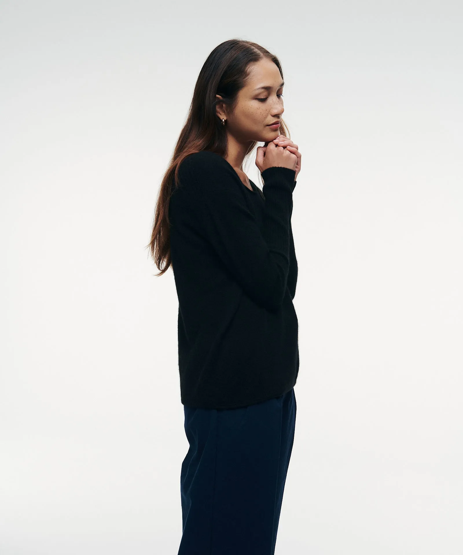 Cashmere Boatneck Sweater