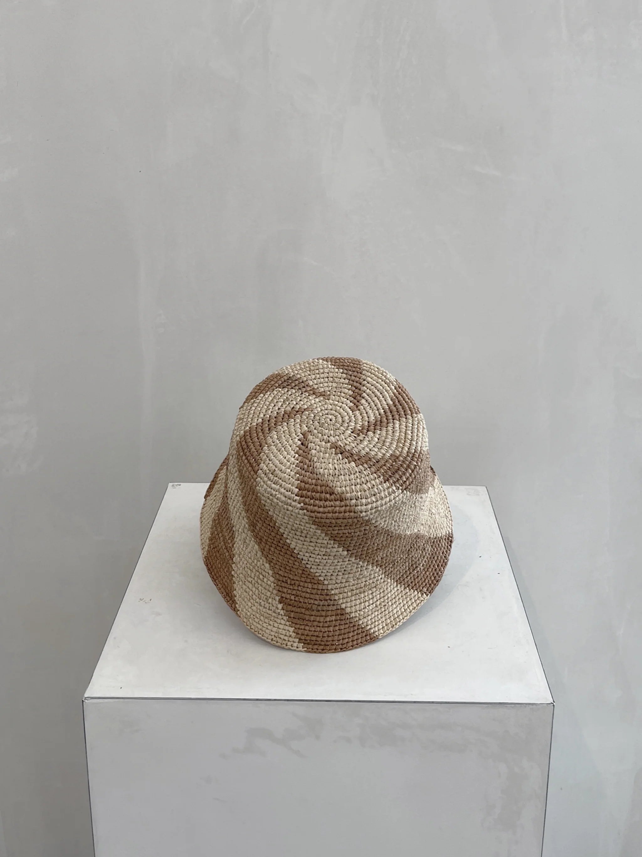 Cyla Bucket Hat, Bronze/Natural