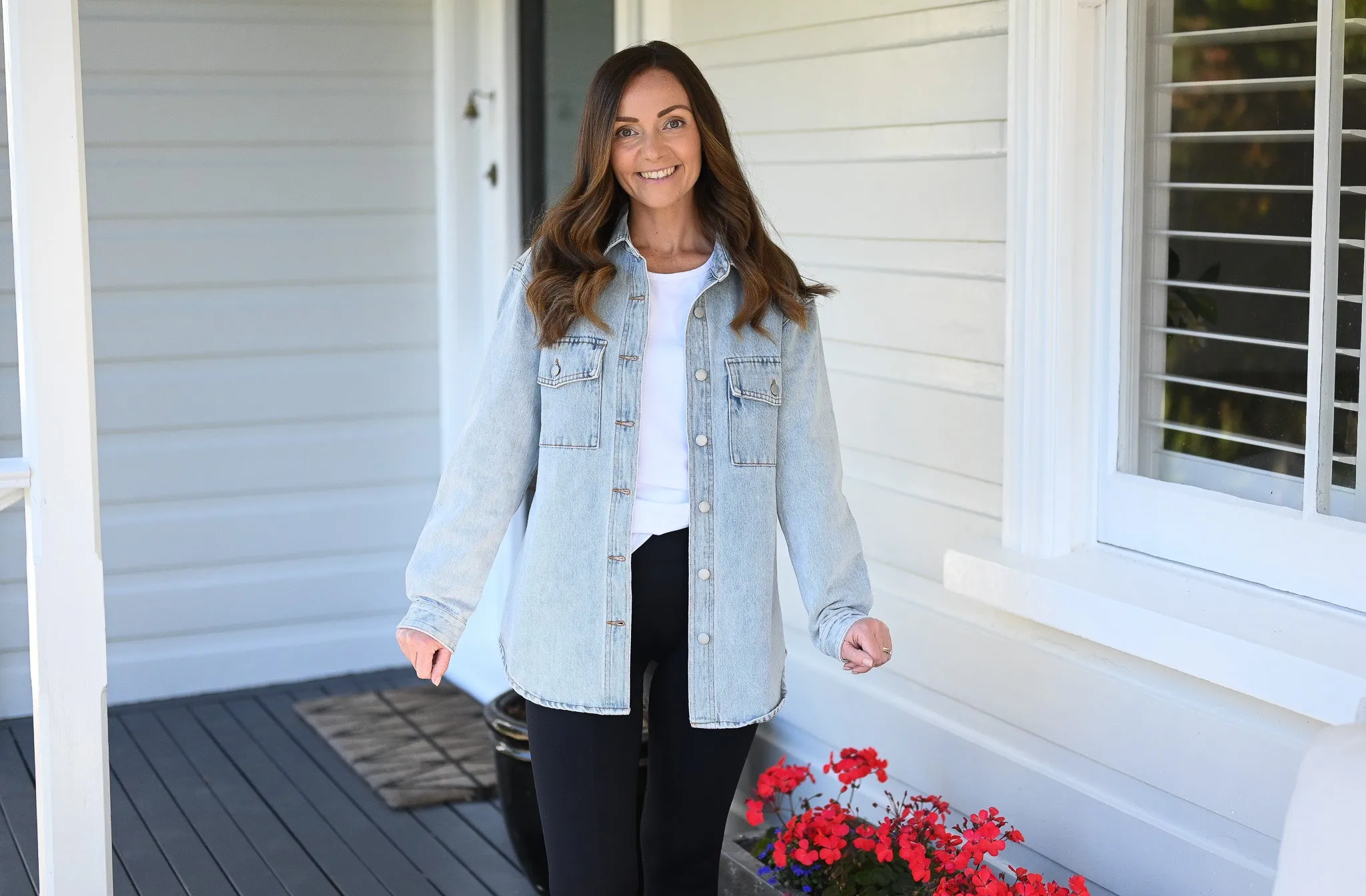 Denim Jacket- Light blue