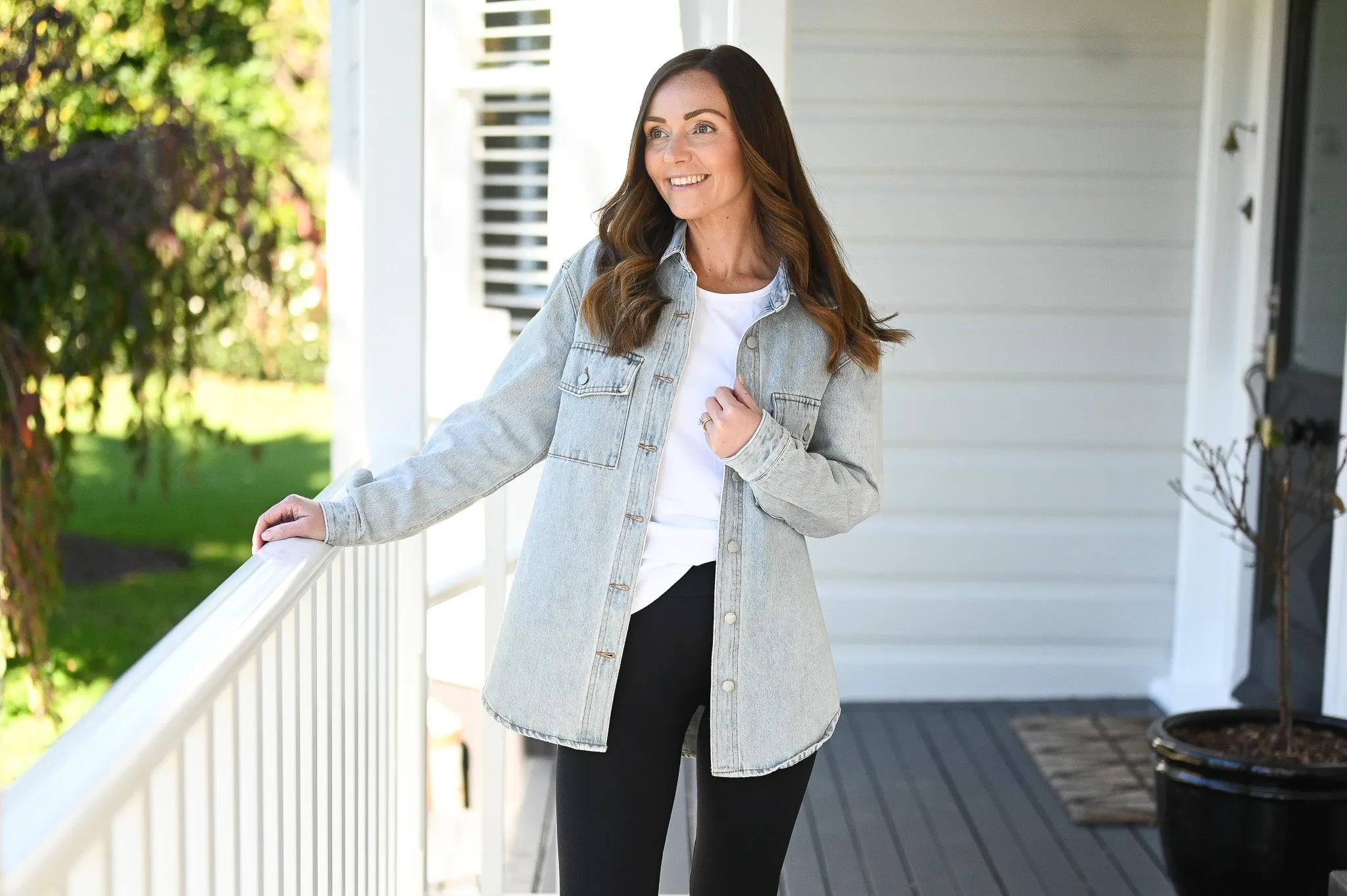 Denim Jacket- Light blue