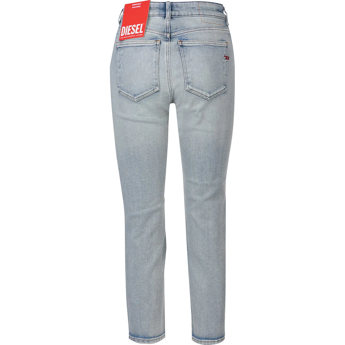 Diesel 2004 Mid-Rise Tapered Jeans