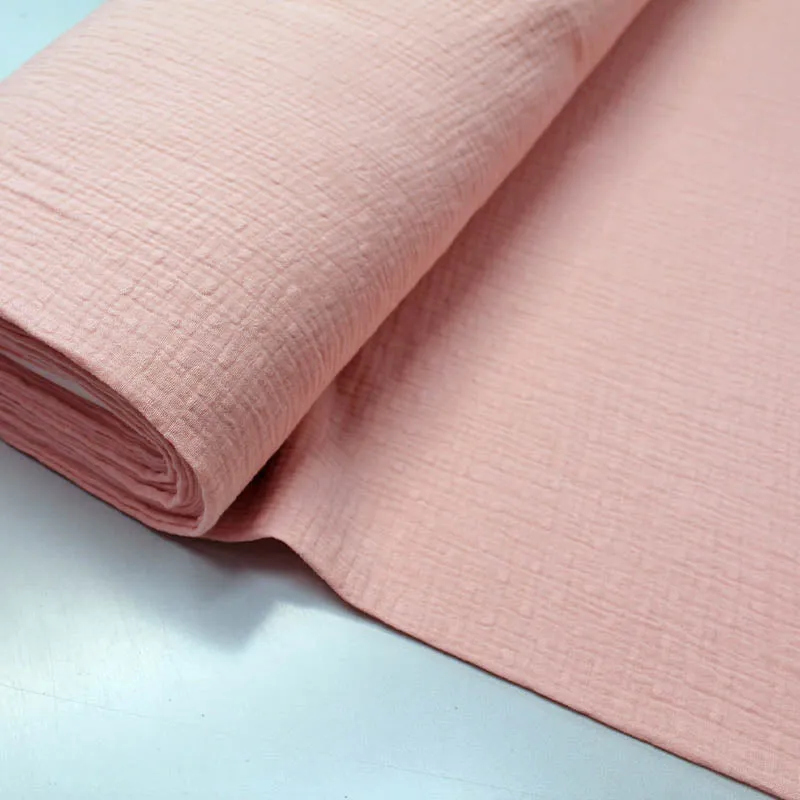 Double Gauze - Reversible - Swiss Knot - Dusky Pink