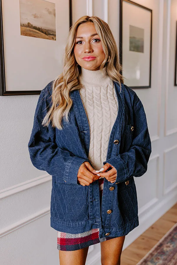 Downtown Chic Denim Jacket