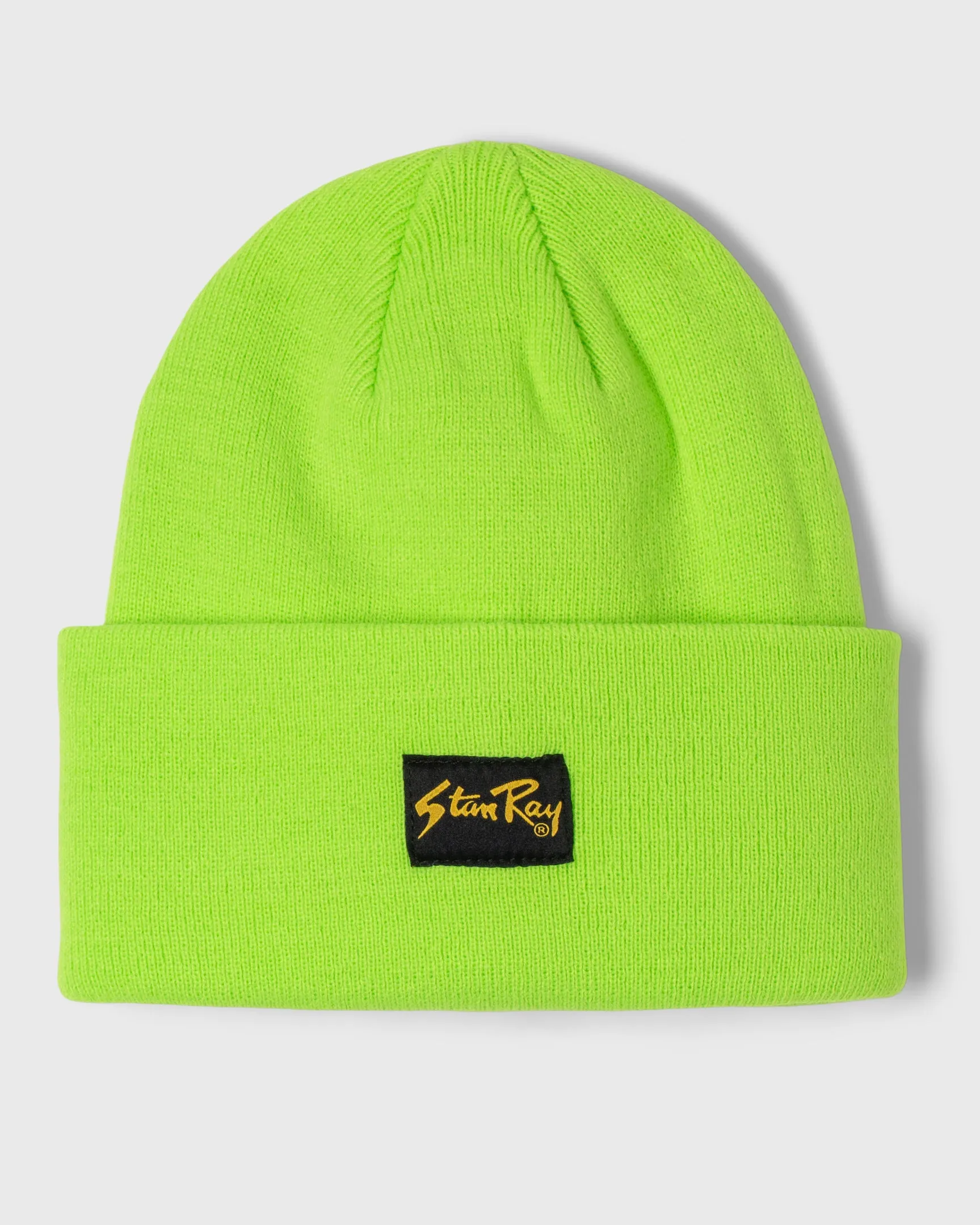 Fold Beanie (Lime)