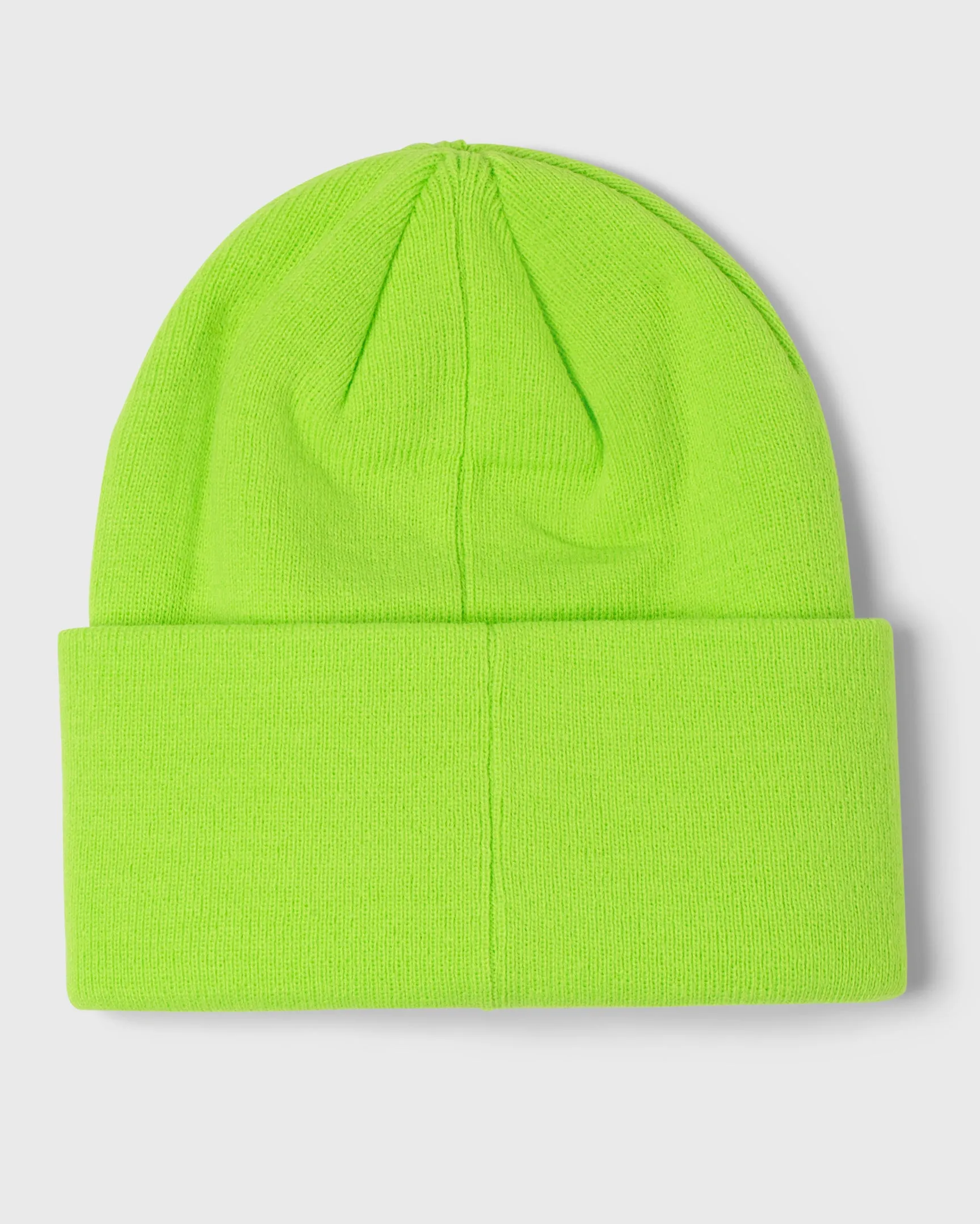 Fold Beanie (Lime)