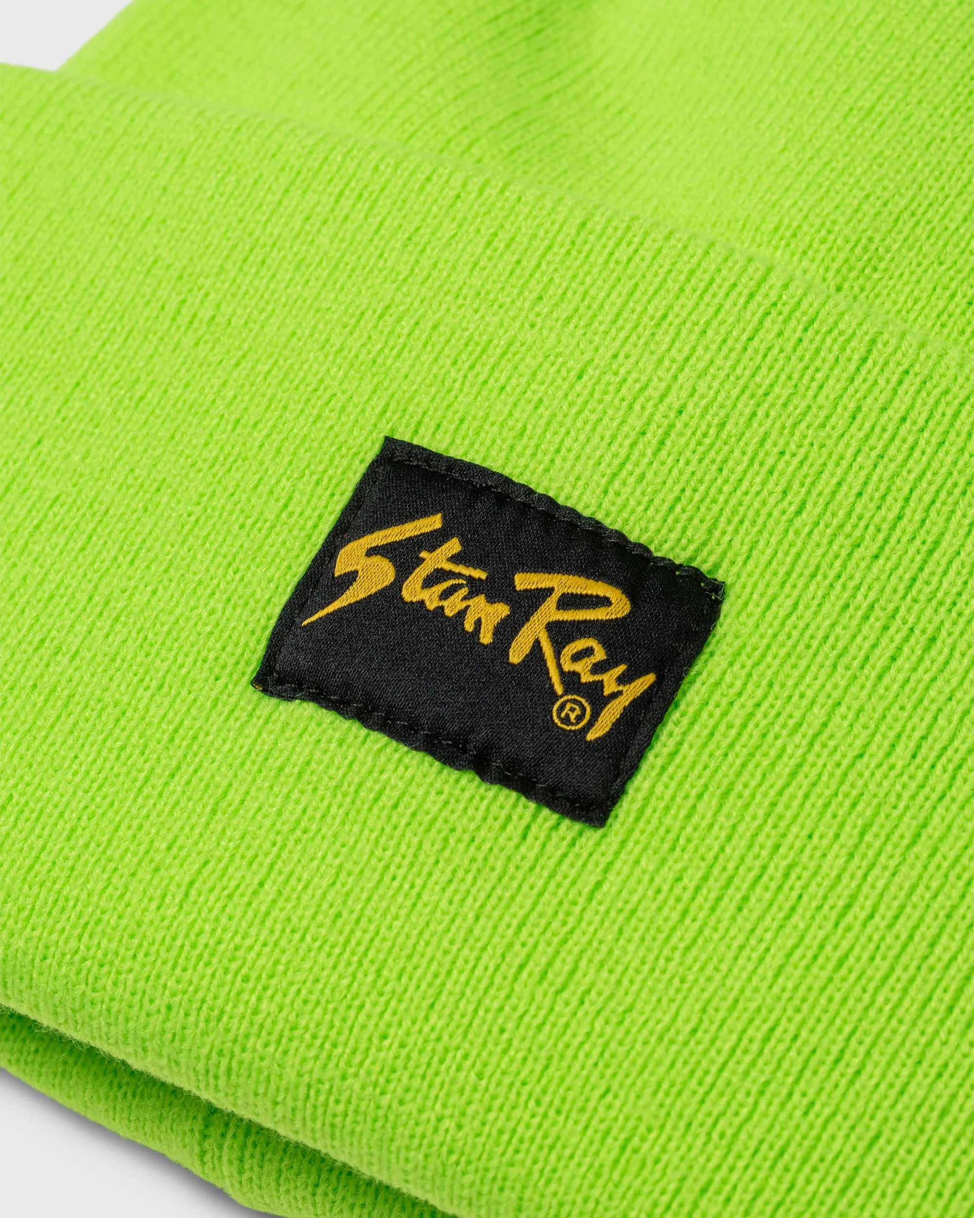 Fold Beanie (Lime)