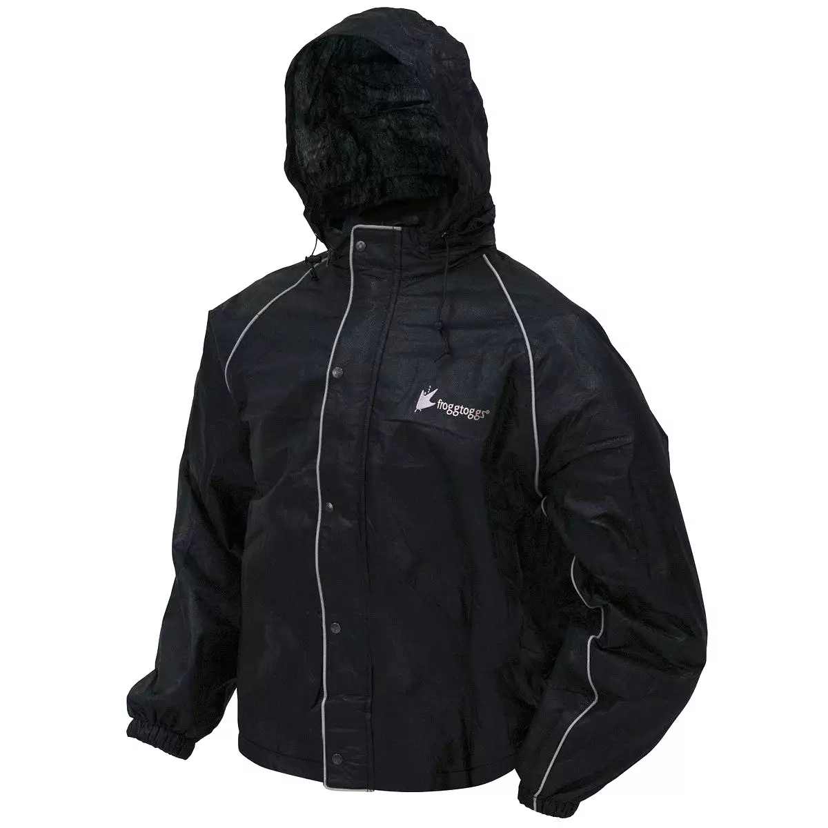 'frogg toggs' Men's Road Toad Reflective WP Jacket - Black