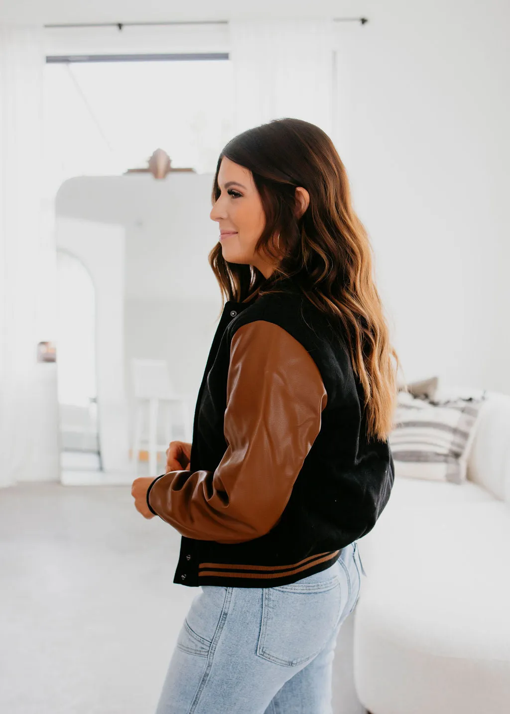 Gavin Varsity Bomber Jacket