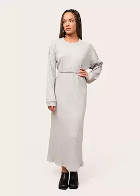 Grey Shaw Long Sleeve Kaftan