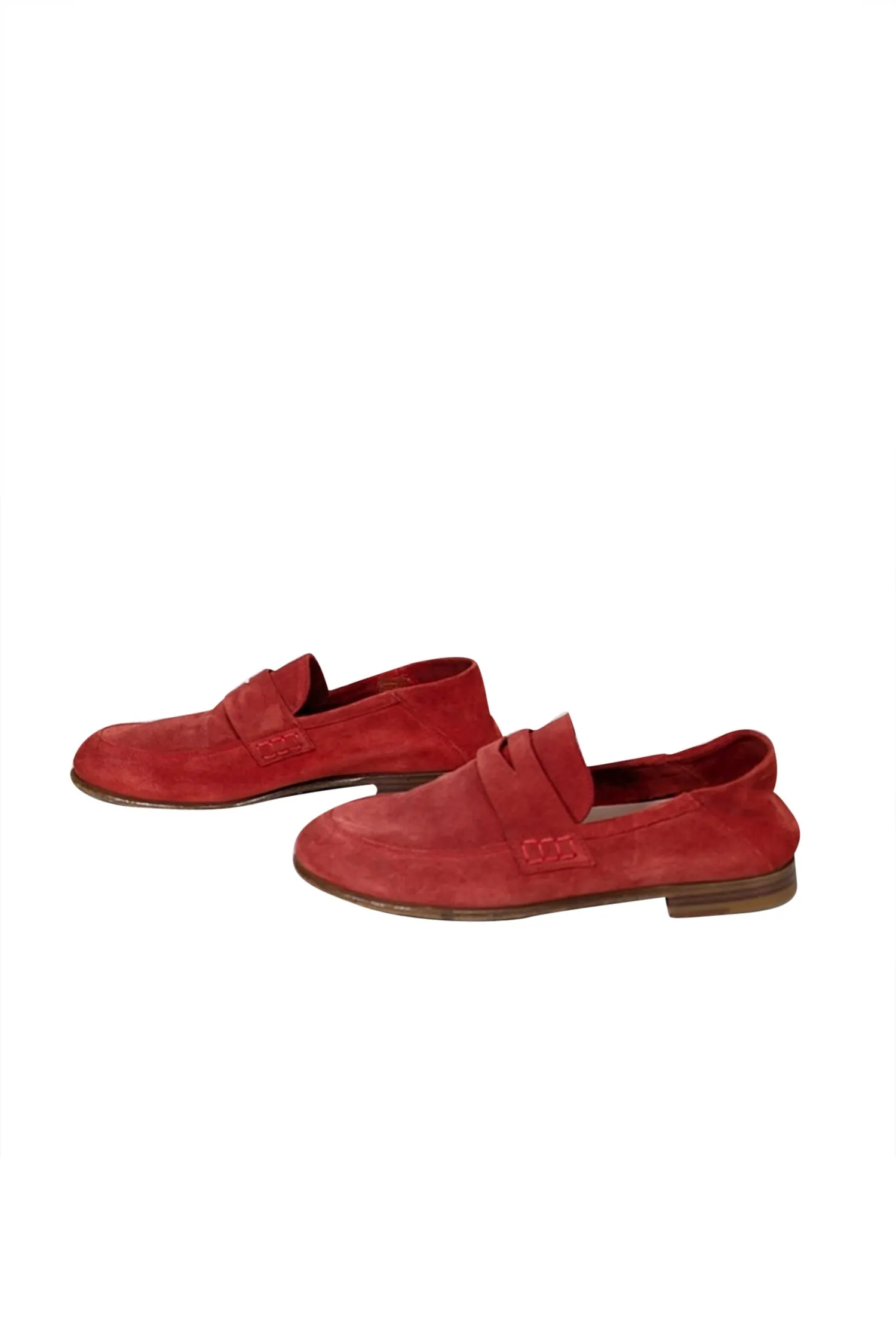 Harrys of London - Red Suede Loafers Sz 7