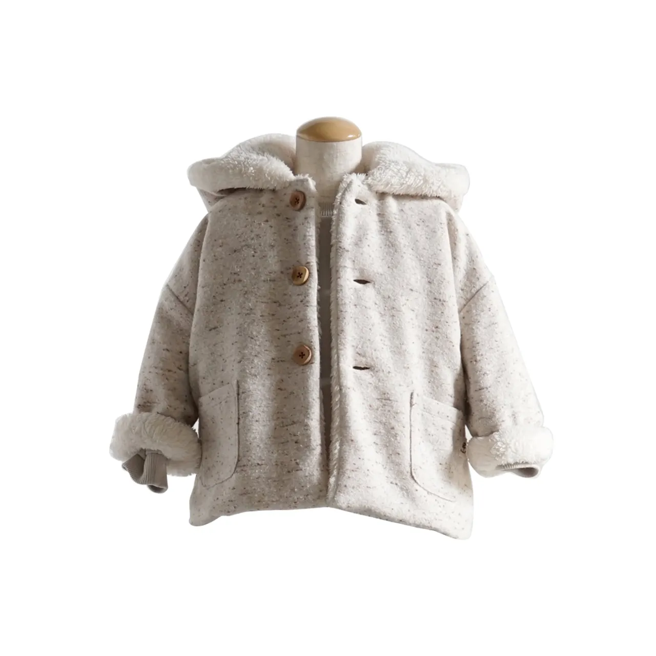 Hoppetta Reversible Coat 21FW Ibory