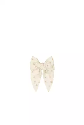 JAMIE KAY Organic Cotton Bow - Goldie Egret