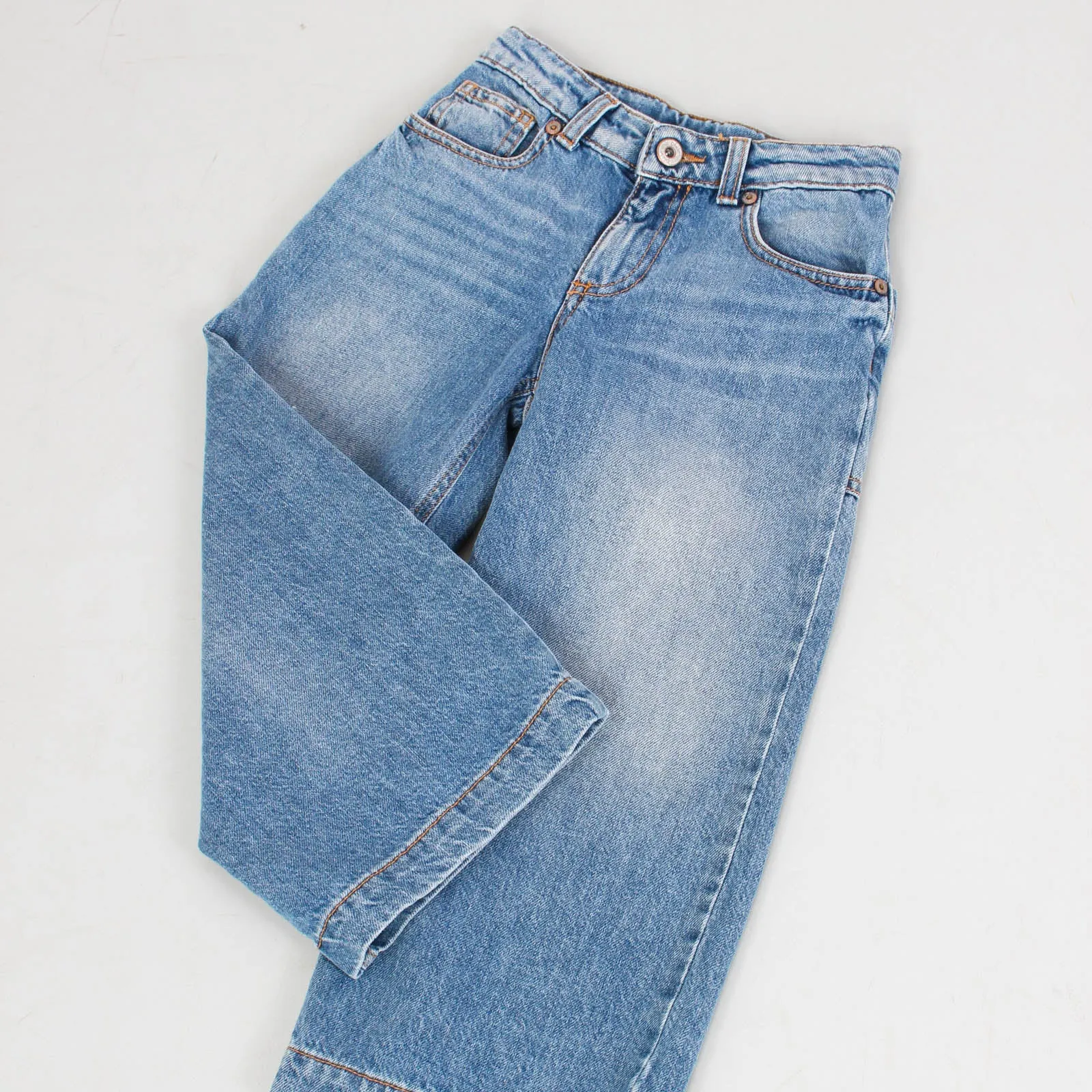 Jeans Palazzo Vintage Blu Denim