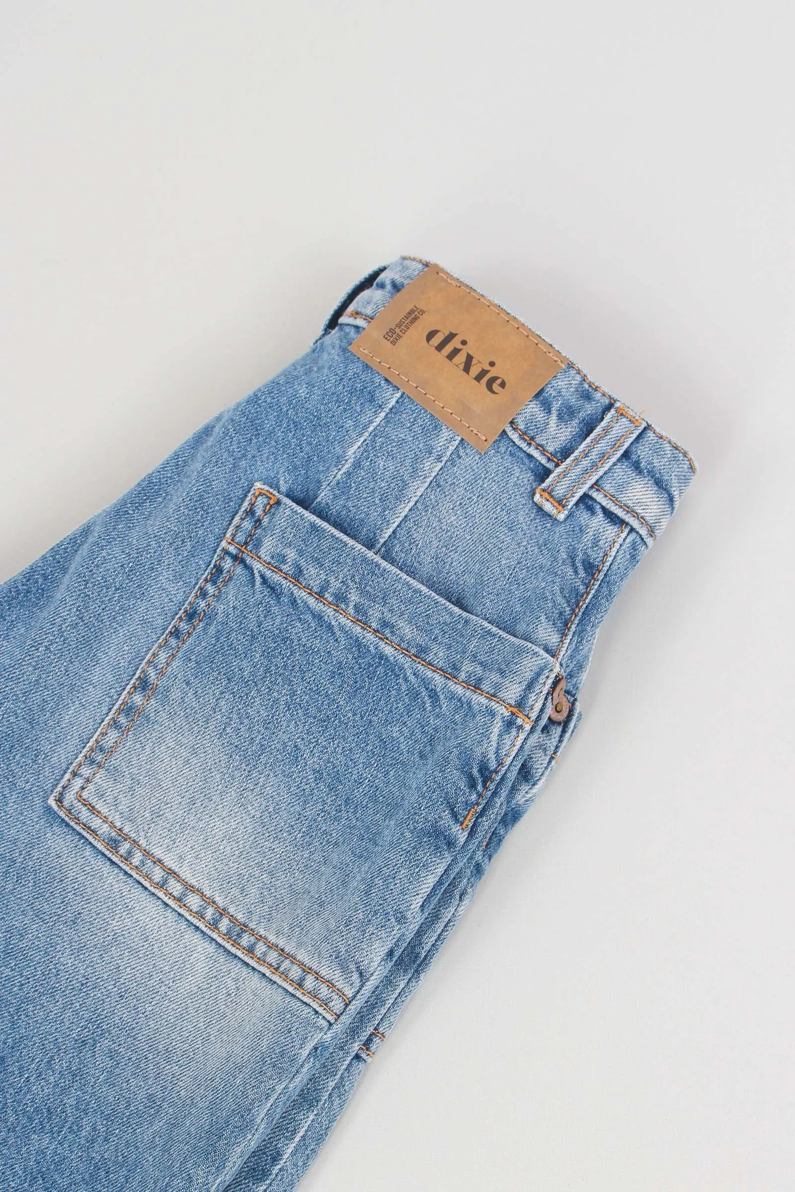 Jeans Palazzo Vintage Blu Denim