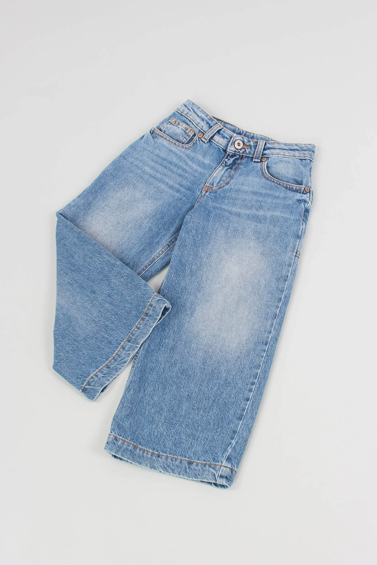 Jeans Palazzo Vintage Blu Denim