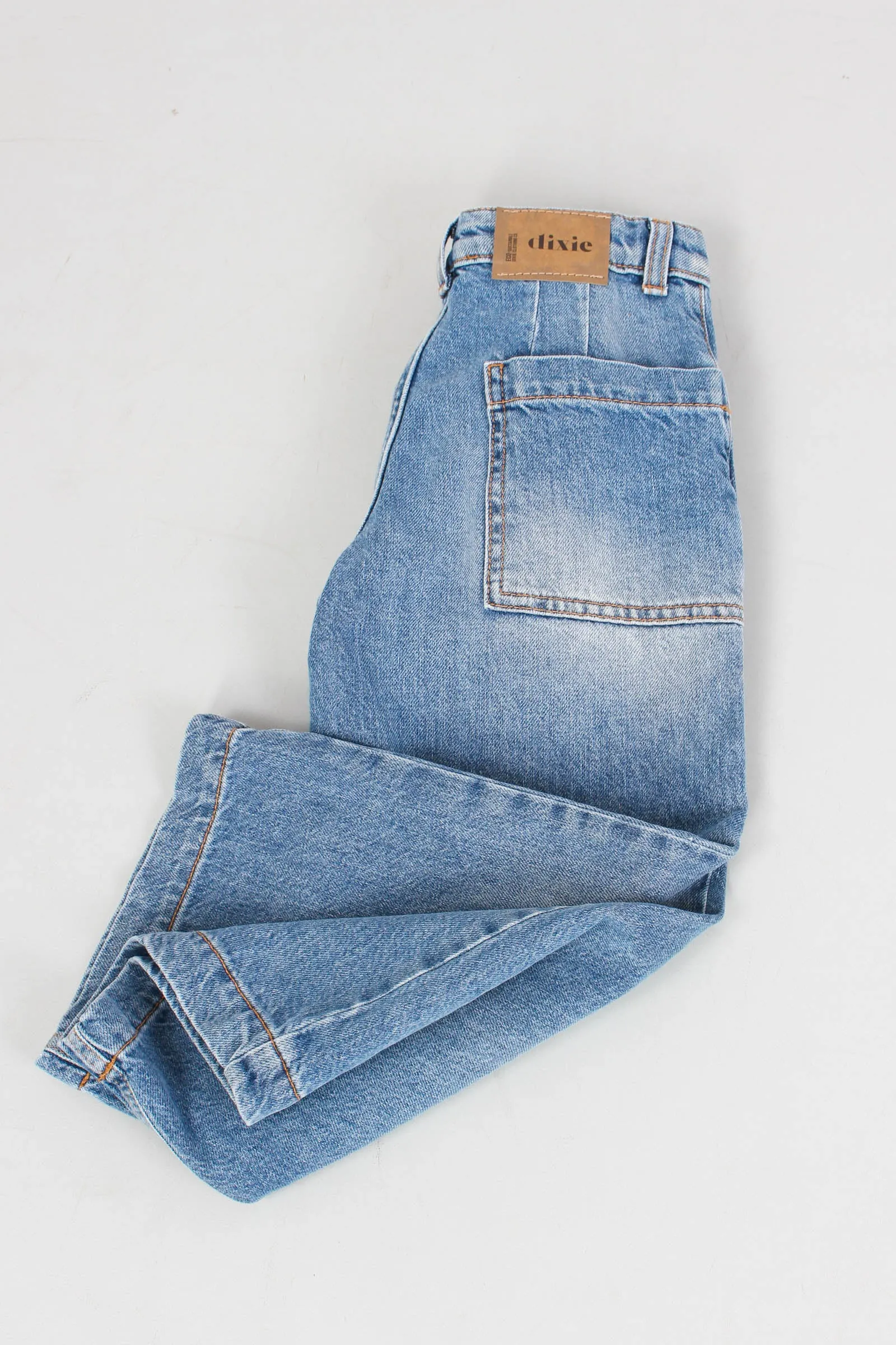 Jeans Palazzo Vintage Blu Denim