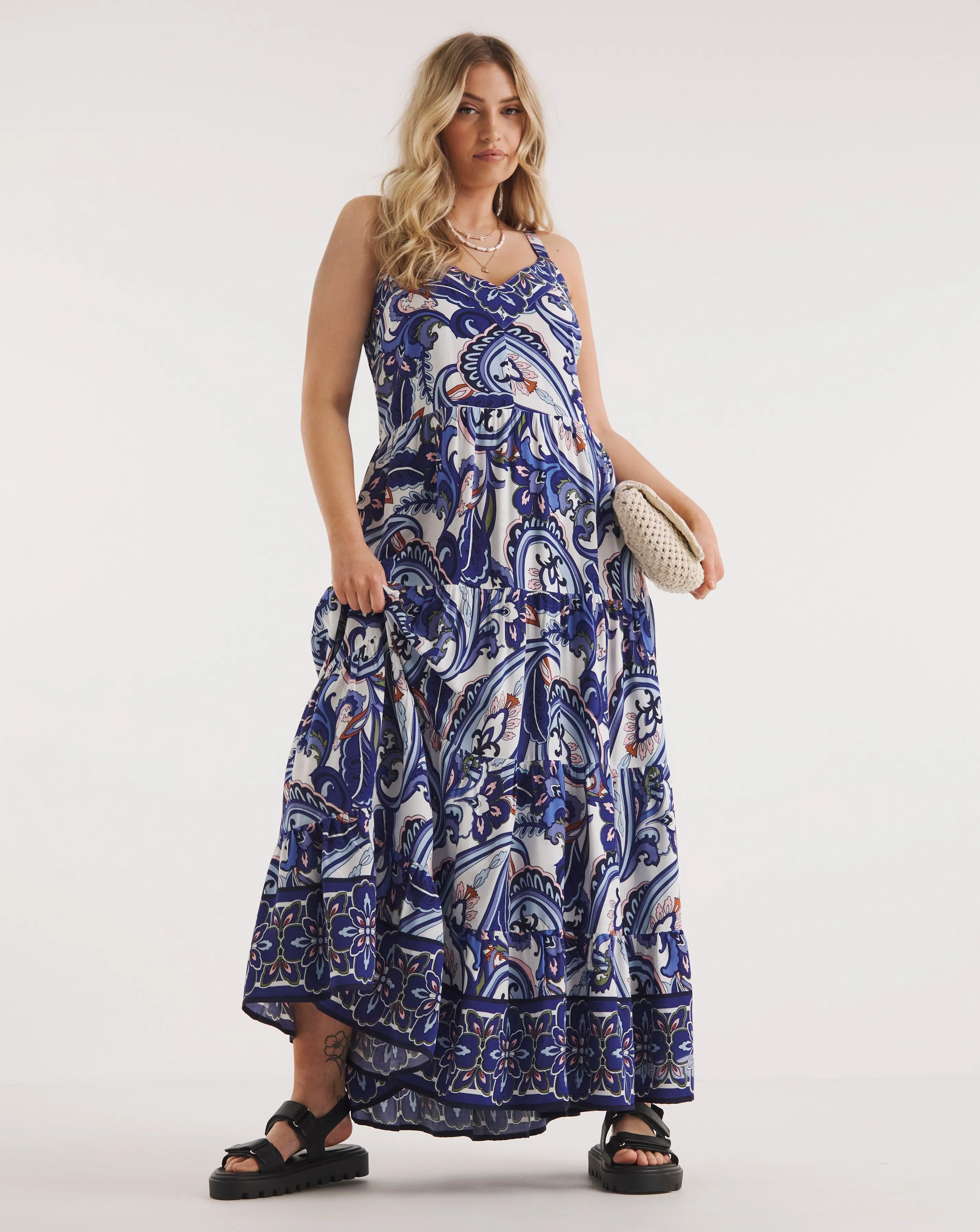 Joe Browns Cami Paisley Maxi Dress | Simply Be