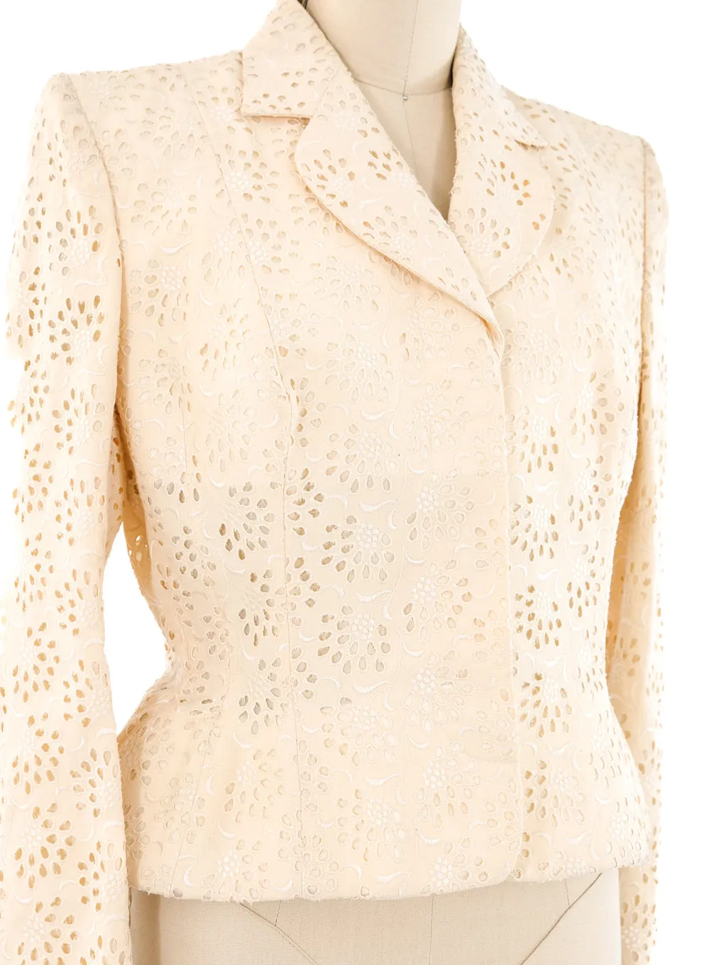 John Galliano Eyelet Jacket