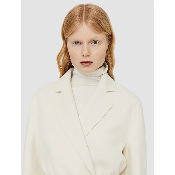 JOSEPH Cenda Cashmere Coat Ivory