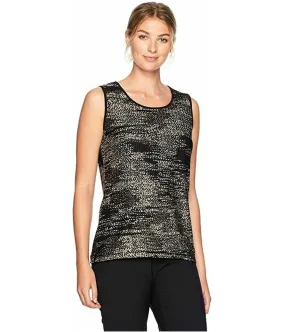 Kasper Womens Knit Shell Tank Top