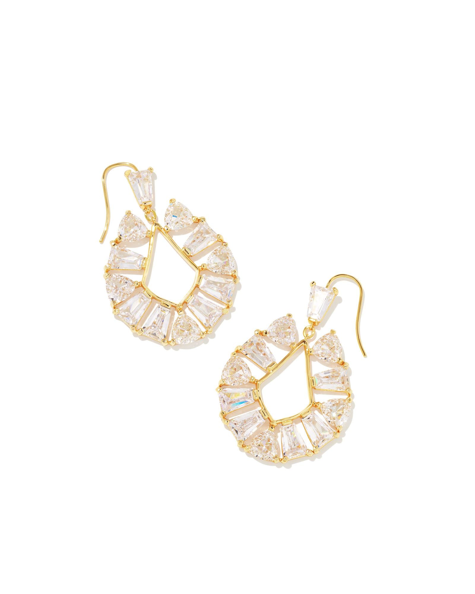 Kendra Scott Blair Jewel Open Frame Earrings