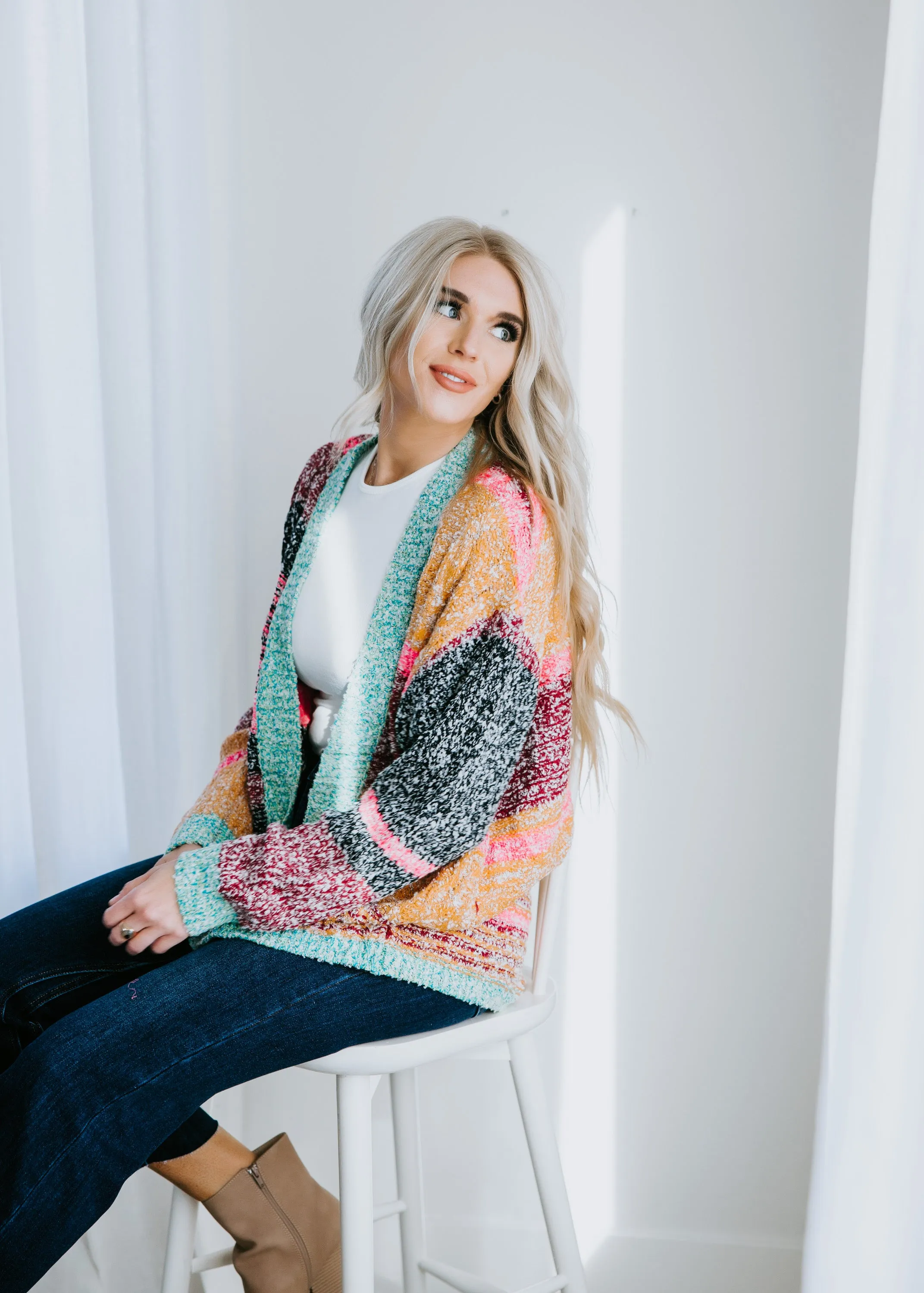 Kennedy Colorblock Cardigan