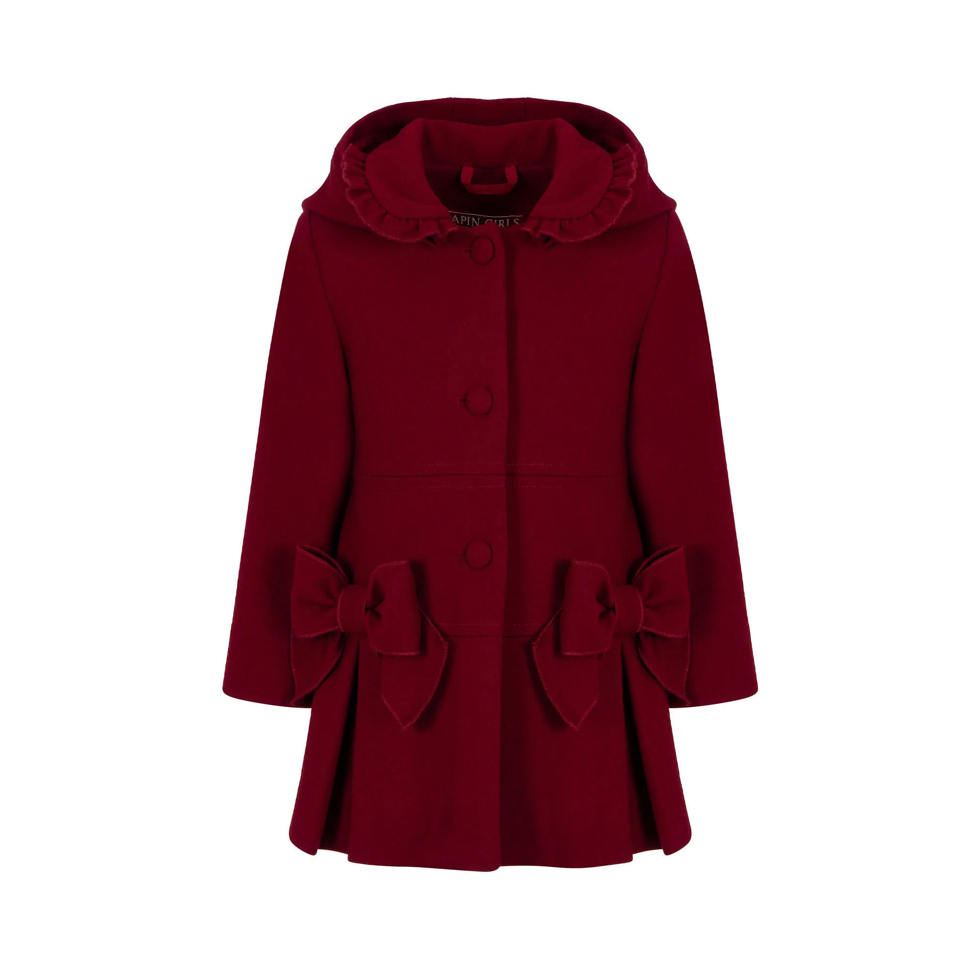 Lapin House Overcoat Wine 242E1303