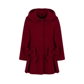 Lapin House Overcoat Wine 242E1303