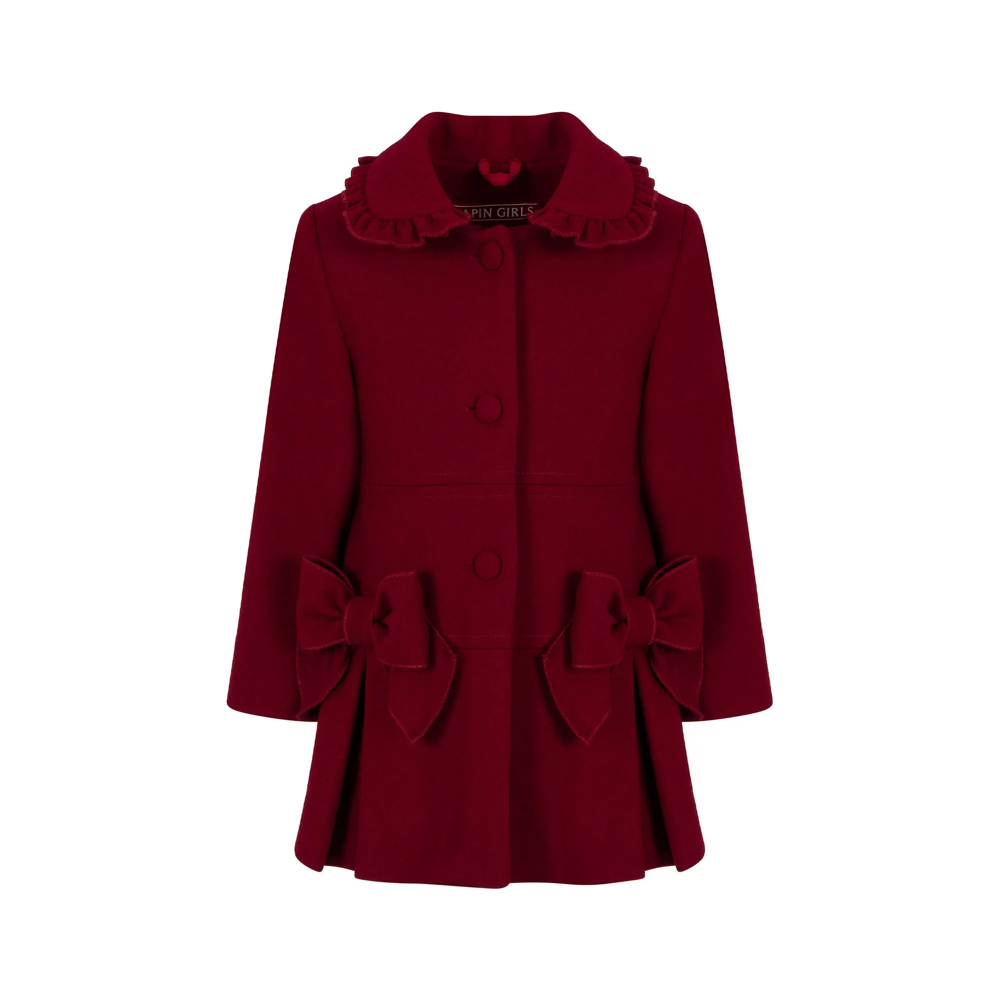 Lapin House Overcoat Wine 242E1303