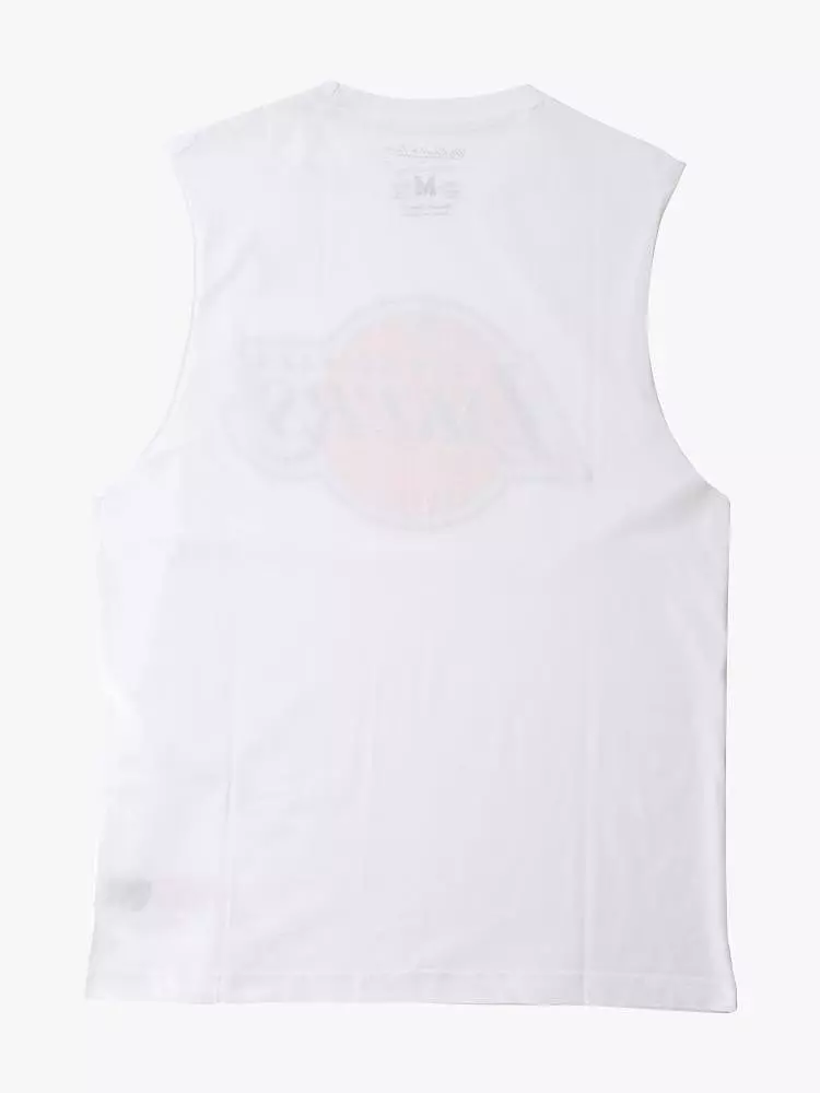 Mitchell & Ness LA Lakers Retro Muscle Tank - White