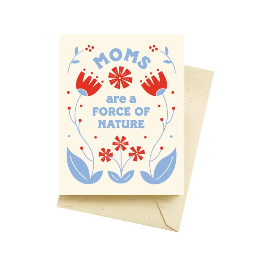 Mom Nature Mother's Day Card