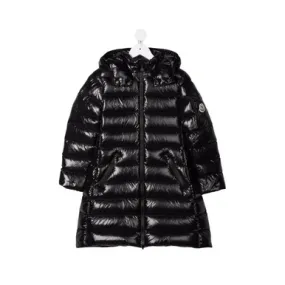 Moncler Moka Long Coat Black