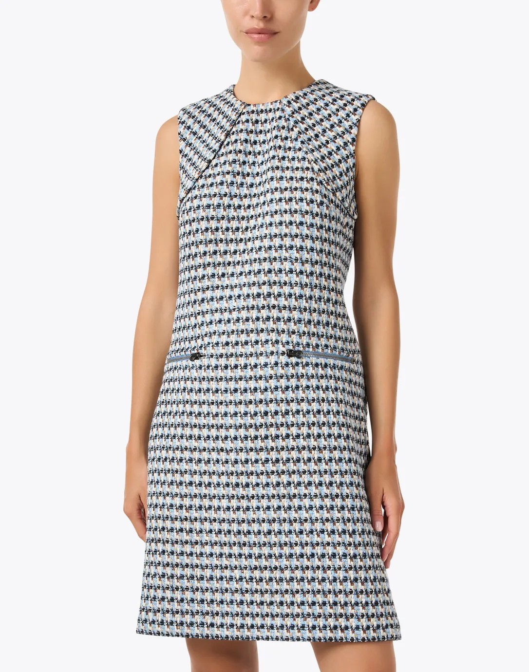 Multi Tweed Sheath Dress