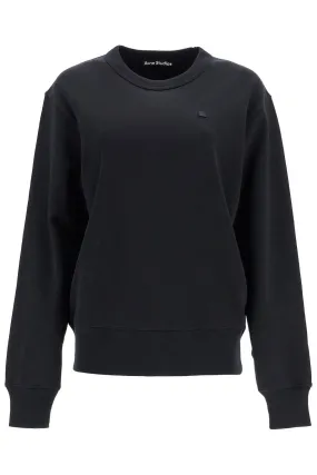 organic cotton crewneck sweatshirt CI0173 BLACK