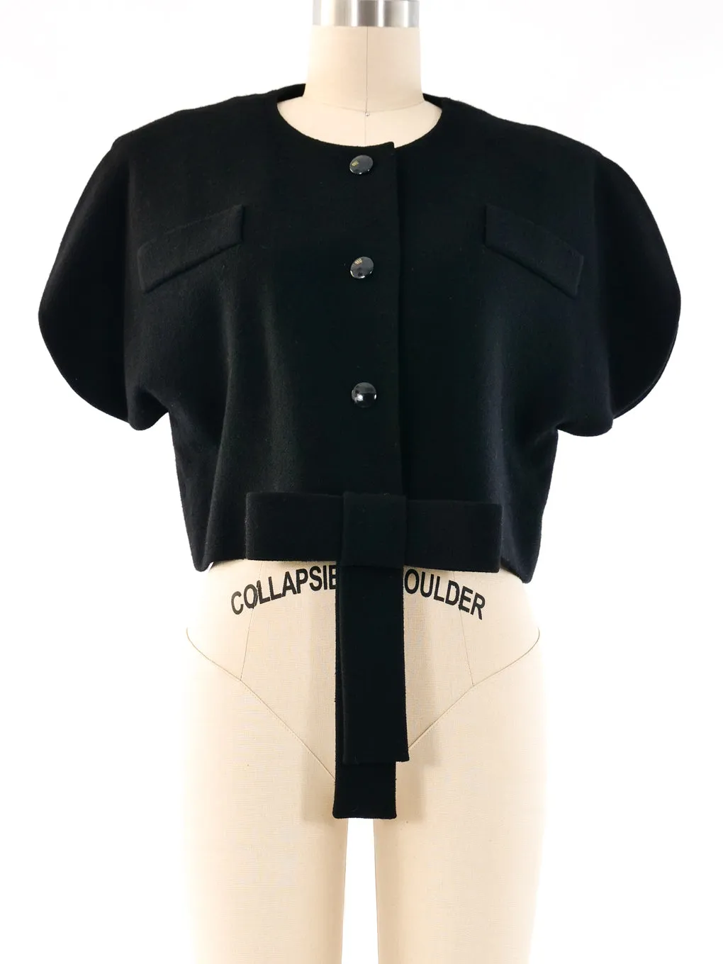 Pierre Cardin Architectural Cropped Jacket